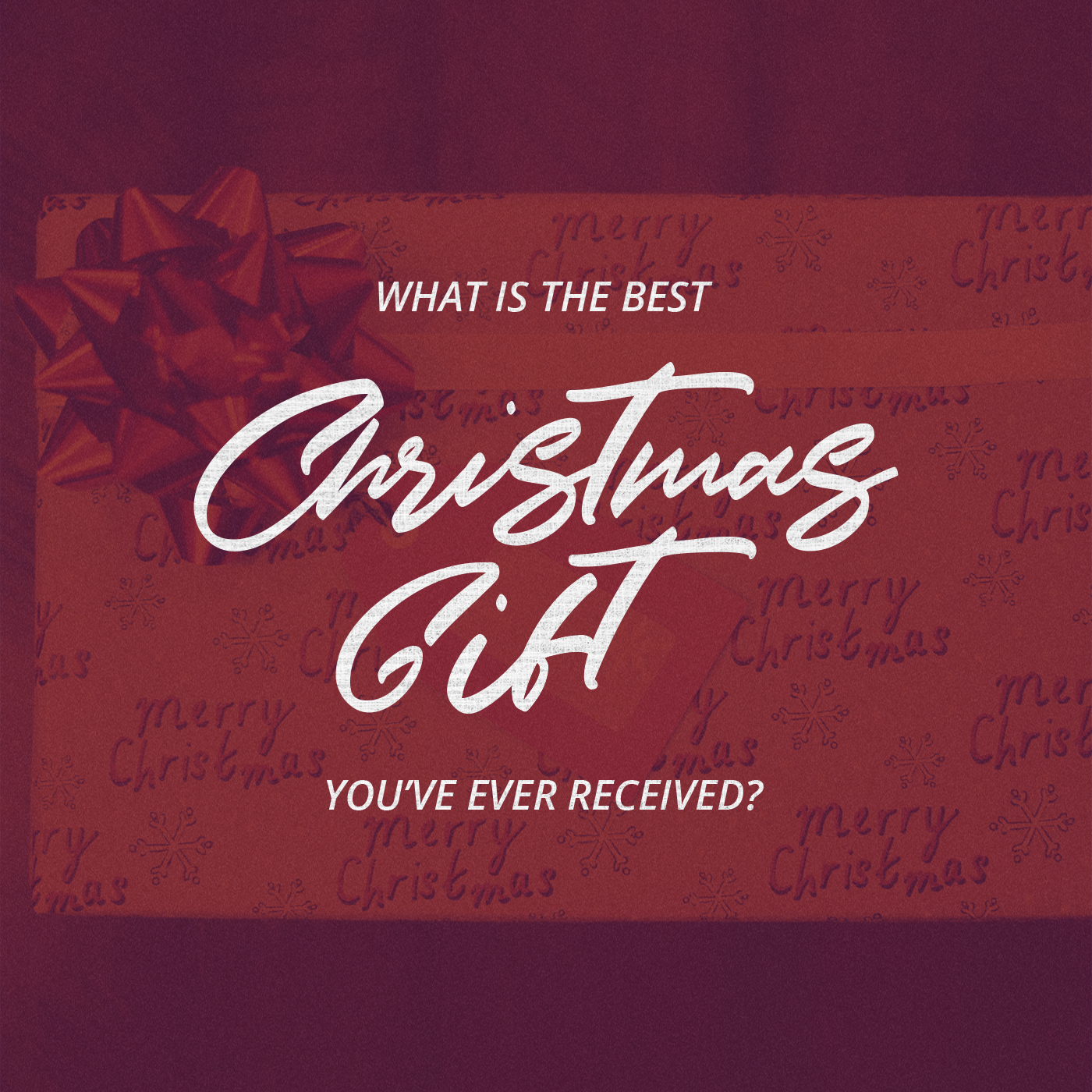 Did You Receive The Best Christmas Gift Ever Old Fort Church