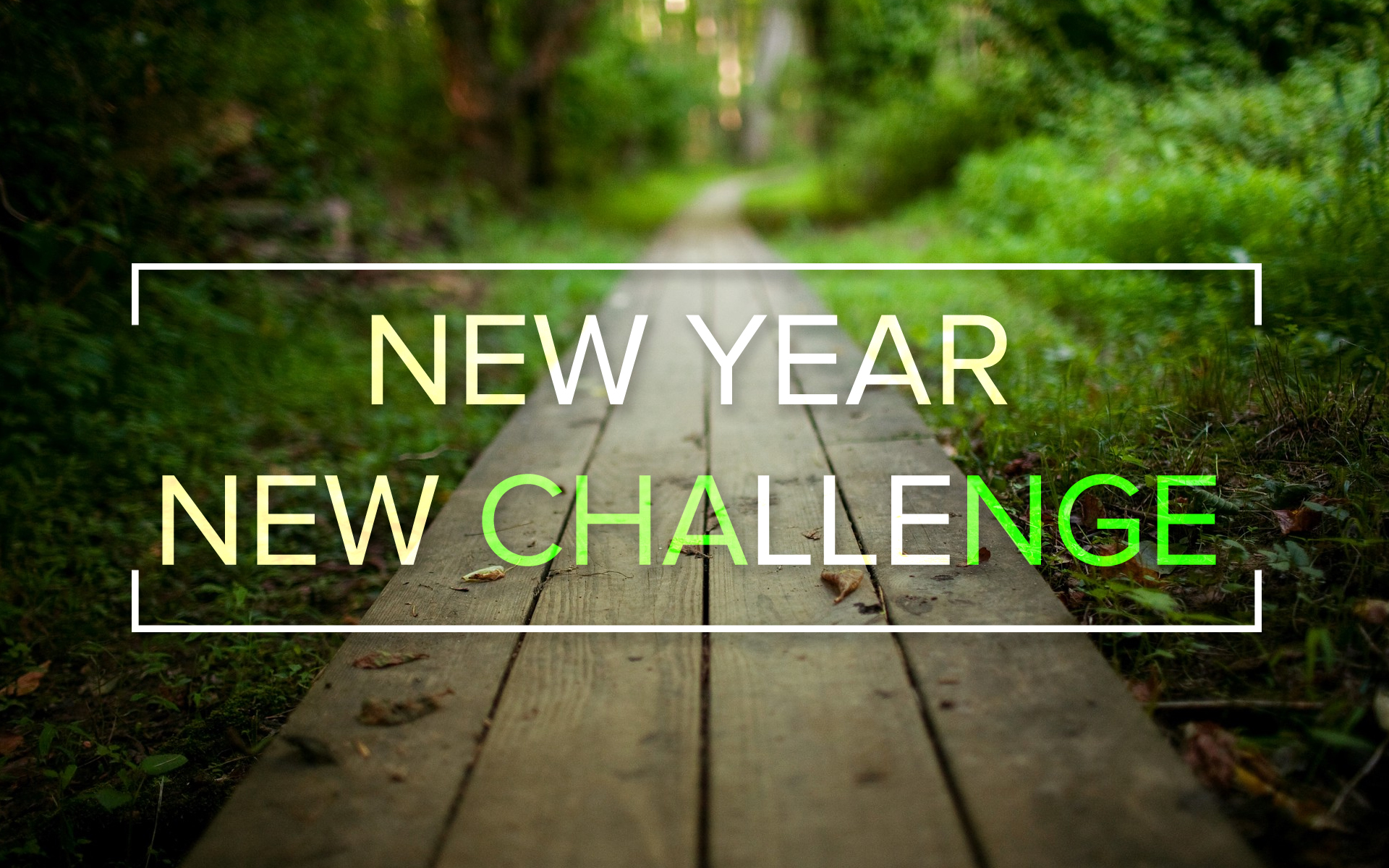 New Year: New Challenge